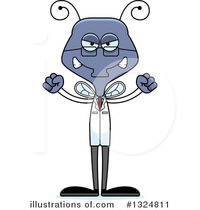 Royalty-Free (RF) House Fly Clipart Illustration by Cory Thoman - Stock Sample #1324811