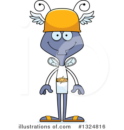 Royalty-Free (RF) House Fly Clipart Illustration by Cory Thoman - Stock Sample #1324816