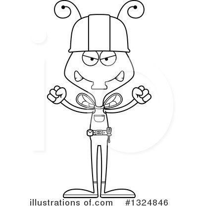 Royalty-Free (RF) House Fly Clipart Illustration by Cory Thoman - Stock Sample #1324846
