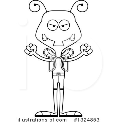 Royalty-Free (RF) House Fly Clipart Illustration by Cory Thoman - Stock Sample #1324853