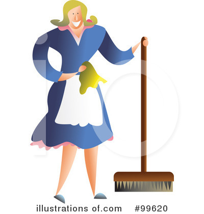 Royalty-Free (RF) Housekeeping Clipart Illustration by Prawny - Stock Sample #99620