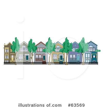 House Clipart #63569 by Andy Nortnik