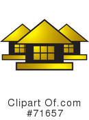 Houses Clipart #71657 by Lal Perera