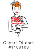 Housewife Clipart #1189103 by Andy Nortnik