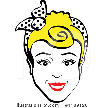 Royalty-Free (RF) Housewife Clipart Illustration by Andy Nortnik - Stock Sample #1189120