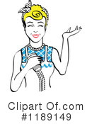 Housewife Clipart #1189149 by Andy Nortnik