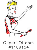 Housewife Clipart #1189154 by Andy Nortnik