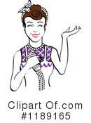 Housewife Clipart #1189165 by Andy Nortnik