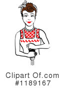 Housewife Clipart #1189167 by Andy Nortnik