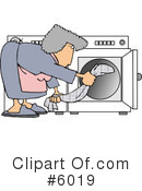 Housewife Clipart #6019 by djart