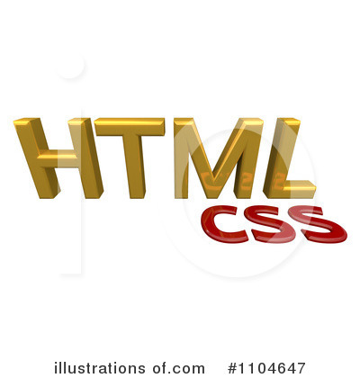 Royalty-Free (RF) Html Clipart Illustration by Leo Blanchette - Stock Sample #1104647