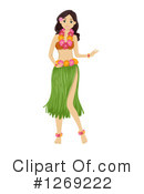 Hula Dancer Clipart #1269222 by BNP Design Studio