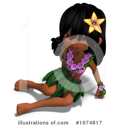 Hula Girl Clipart #1074817 by Ralf61