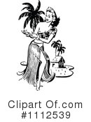 Hula Girl Clipart #1112539 by Prawny Vintage