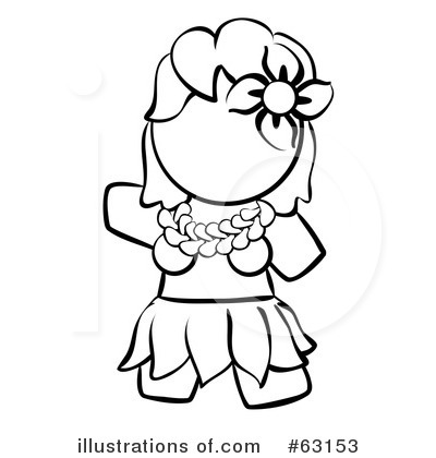 Hula Clipart #63153 by Leo Blanchette