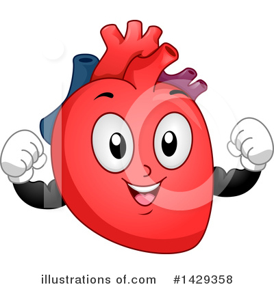 Human Heart Clipart #1429358 by BNP Design Studio