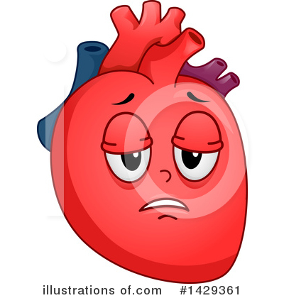 Royalty-Free (RF) Human Heart Clipart Illustration by BNP Design Studio - Stock Sample #1429361