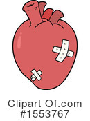 Human Heart Clipart #1553767 by lineartestpilot