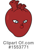 Human Heart Clipart #1553771 by lineartestpilot