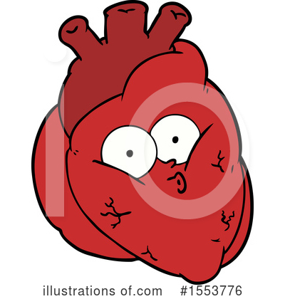 Royalty-Free (RF) Human Heart Clipart Illustration by lineartestpilot - Stock Sample #1553776