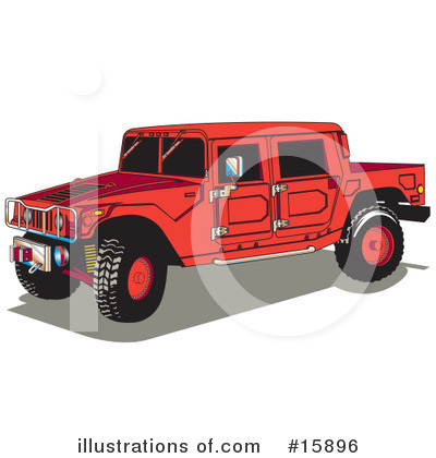 Royalty-Free (RF) Hummer Clipart Illustration by Andy Nortnik - Stock Sample #15896