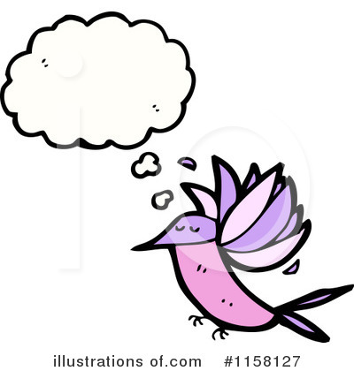 Royalty-Free (RF) Hummingbird Clipart Illustration by lineartestpilot - Stock Sample #1158127