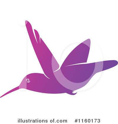 Royalty-Free (RF) Hummingbird Clipart Illustration by Vector Tradition SM - Stock Sample #1160173