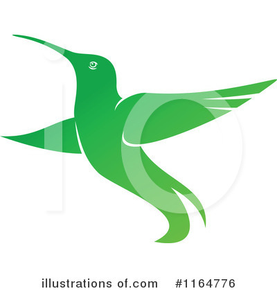 Royalty-Free (RF) Hummingbird Clipart Illustration by Vector Tradition SM - Stock Sample #1164776