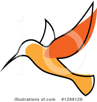 Hummingbird Clipart #1288126 by Vector Tradition SM