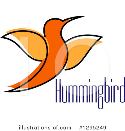 Royalty-Free (RF) Hummingbird Clipart Illustration by Vector Tradition SM - Stock Sample #1295249