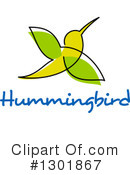 Hummingbird Clipart #1301867 by Vector Tradition SM