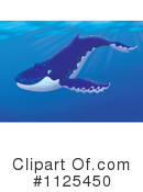Humpback Whale Clipart #1125450 by Alex Bannykh