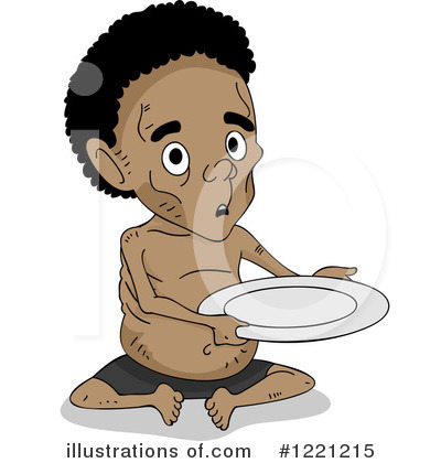Royalty-Free (RF) Hunger Clipart Illustration by BNP Design Studio - Stock Sample #1221215