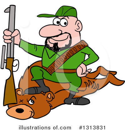 Hunter Clipart #1313831 by LaffToon
