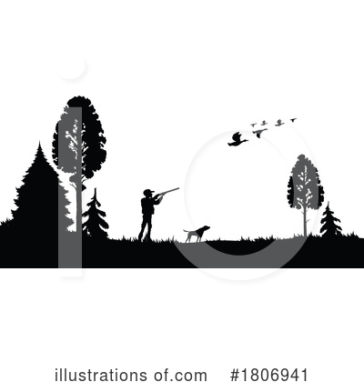 Hunting Clipart #1806941 by Vector Tradition SM