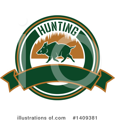 Royalty-Free (RF) Hunting Clipart Illustration by Vector Tradition SM - Stock Sample #1409381