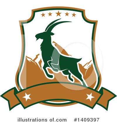 Goat Clipart #1409397 by Vector Tradition SM