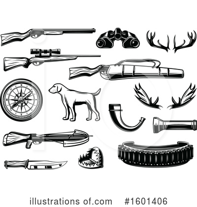 Crossbow Clipart #1601406 by Vector Tradition SM