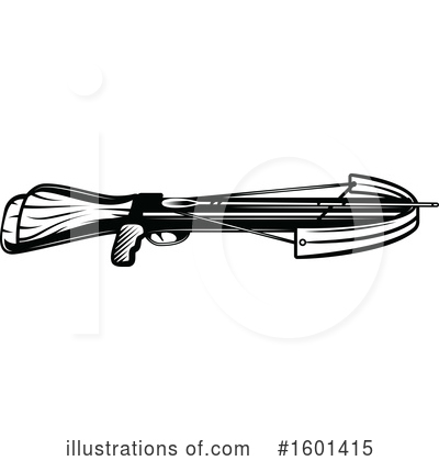 Crossbow Clipart #1601415 by Vector Tradition SM