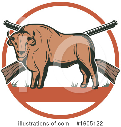 Buffalo Clipart #1605122 by Vector Tradition SM