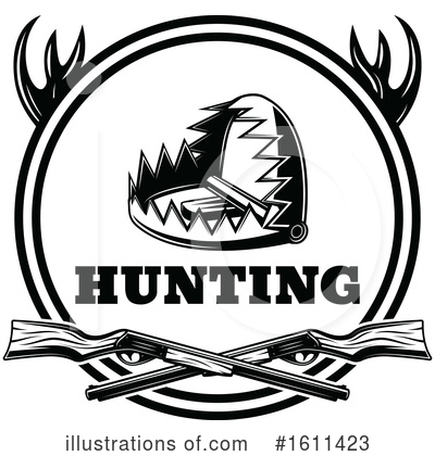 Royalty-Free (RF) Hunting Clipart Illustration by Vector Tradition SM - Stock Sample #1611423