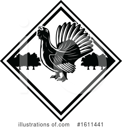 Grouse Clipart #1611441 by Vector Tradition SM