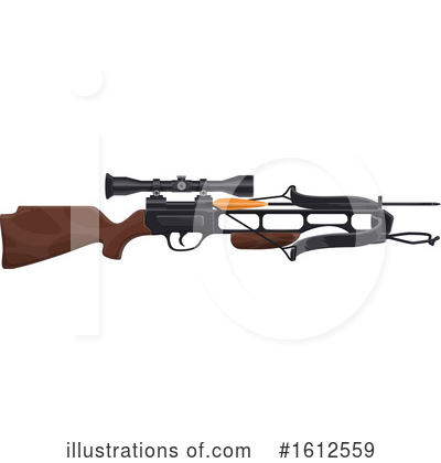 Crossbow Clipart #1612559 by Vector Tradition SM