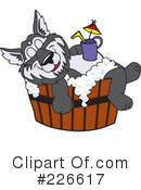 Husky Mascot Clipart #226617 by Toons4Biz