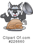 Husky Mascot Clipart #226660 by Toons4Biz