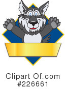 Husky Mascot Clipart #226661 by Mascot Junction