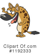 Hyena Clipart #1192333 by toonaday