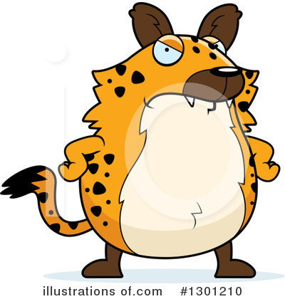 Hyena Clipart #1301210 by Cory Thoman