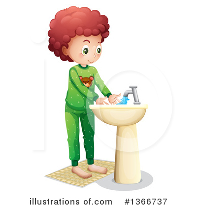 Hand Washing Clipart #1366737 by Graphics RF