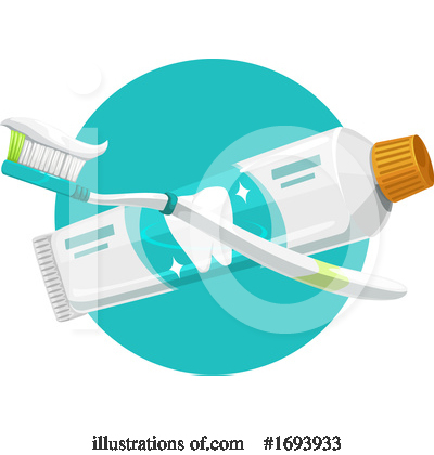 Toothpaste Clipart #1693933 by Vector Tradition SM